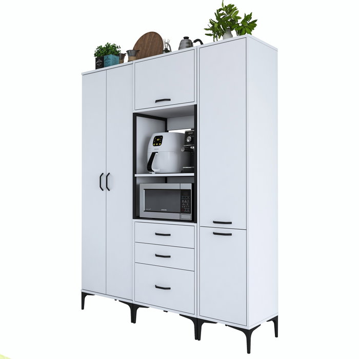 Hanah Home Gabinete Multipropósito Blanco JE144 - 3114 Hanah Home Gabinete Multipropósito Blanco JE144 - 3114